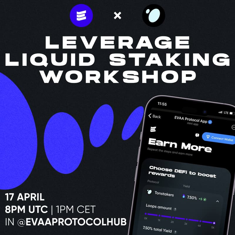 Cover Image for Leveraged Staking Workshop | TOMORROW, April 17, 3PM UTC