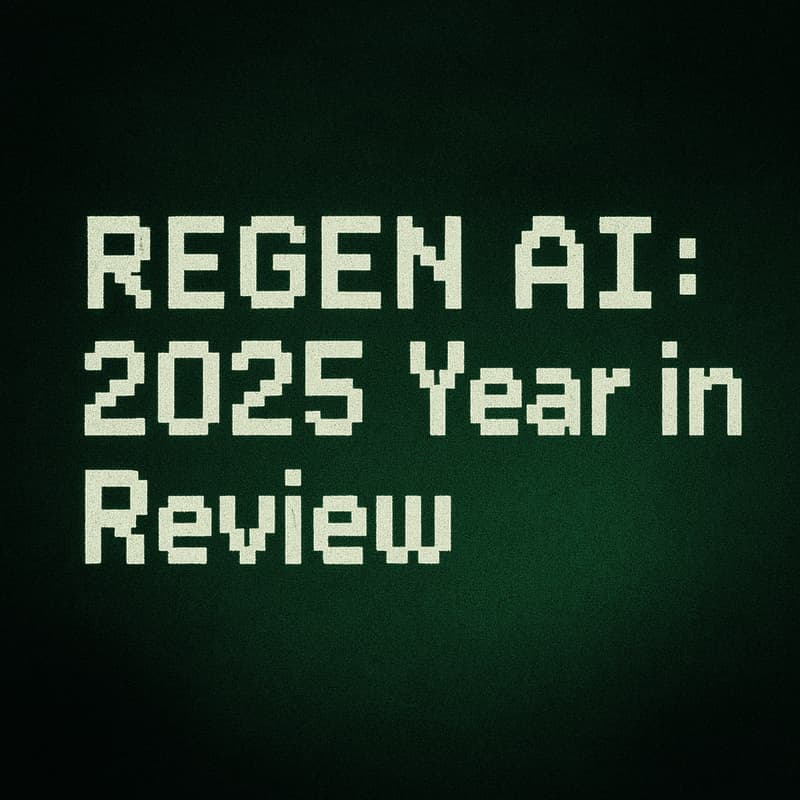 Cover Image for REGEN AI: 2025 Year in Review