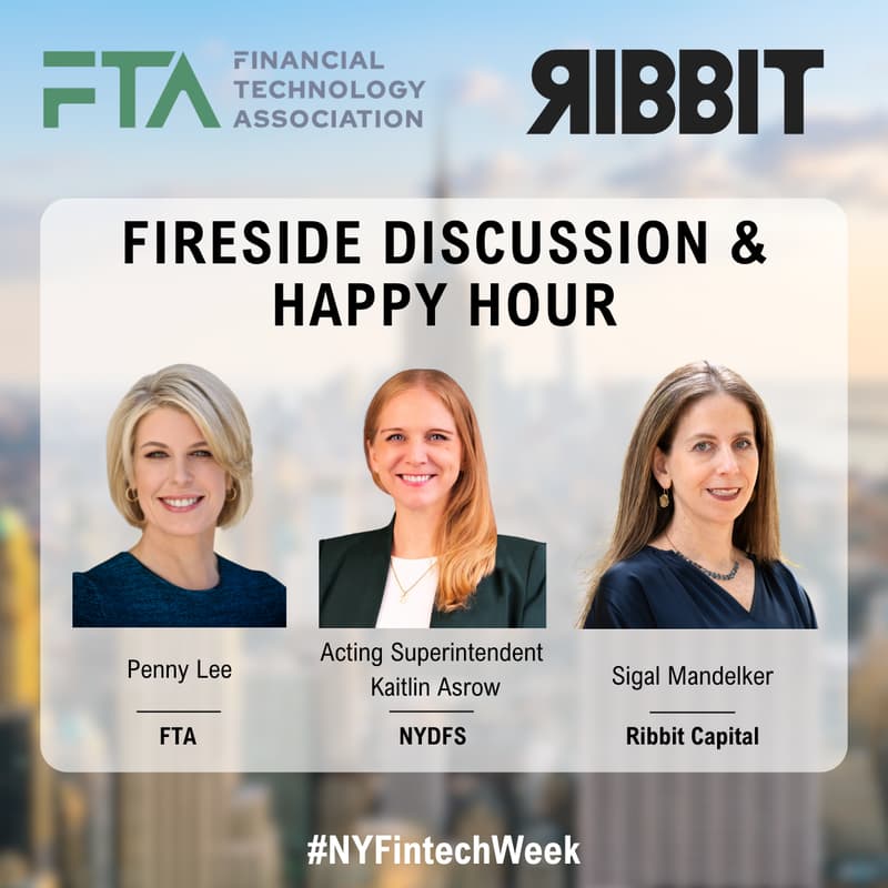 Cover Image for NY DFS Fireside Discussion & Rooftop Happy Hour | NY Fintech Week