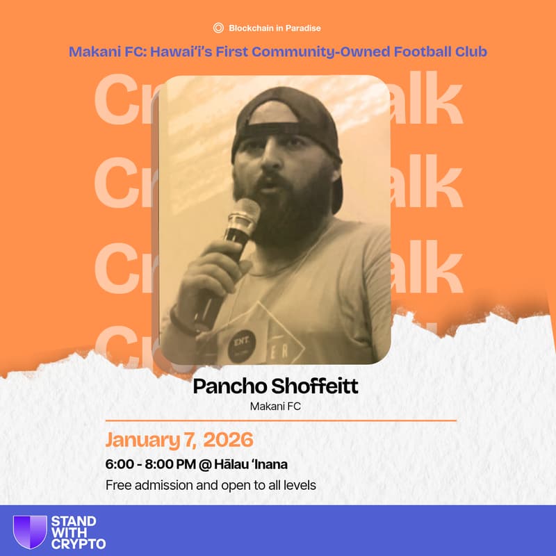 Cover Image for Talk Story Session: Poncho Schoffiet & Makani FC