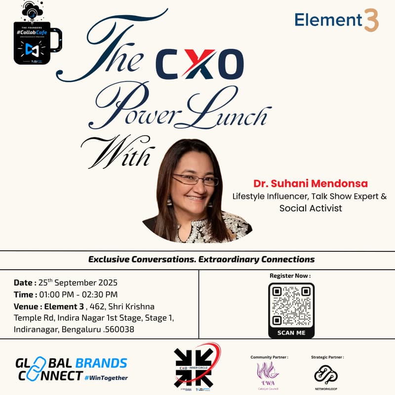 Cover Image for The CXO Power Lunch