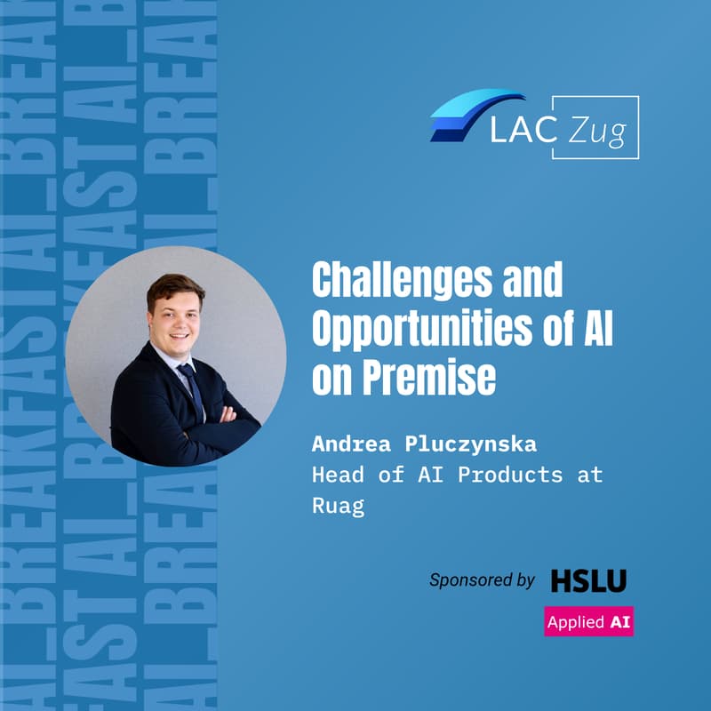 Cover Image for Challenges and Opportunities of AI on Premise: Andrea Pluczynska