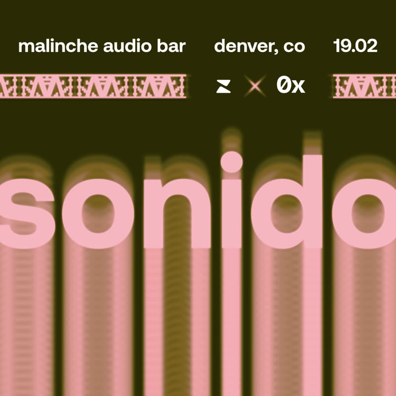 Cover Image for sonido by zerion & 0x