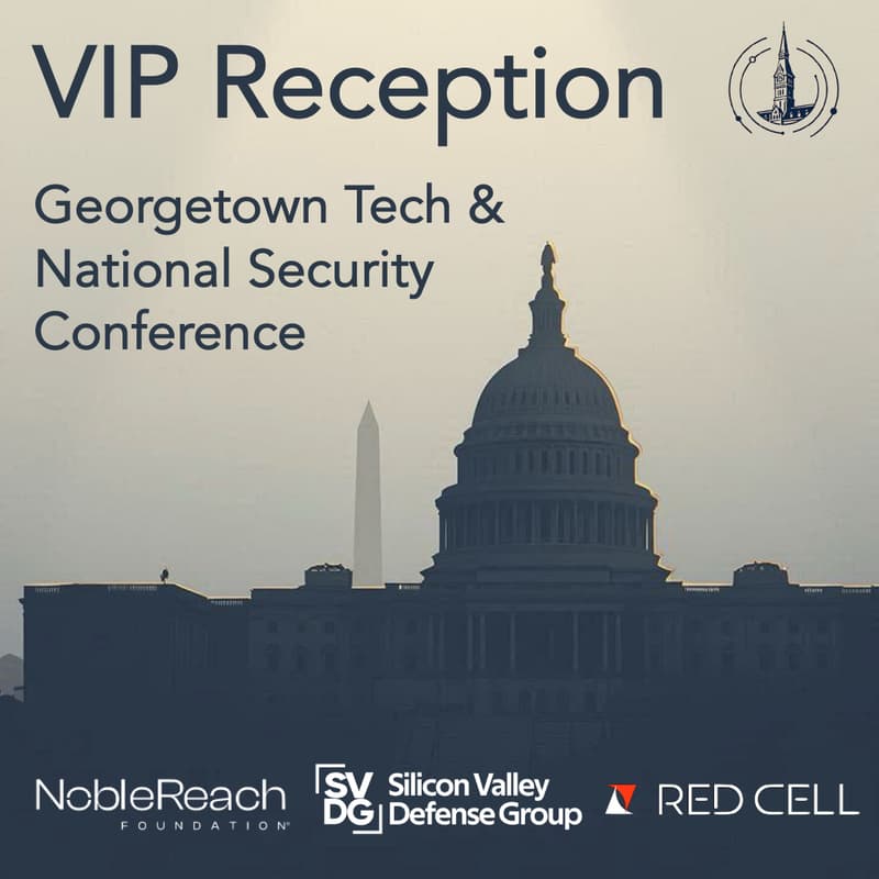 Cover Image for VIP Reception: Georgetown Technology & National Security Conference