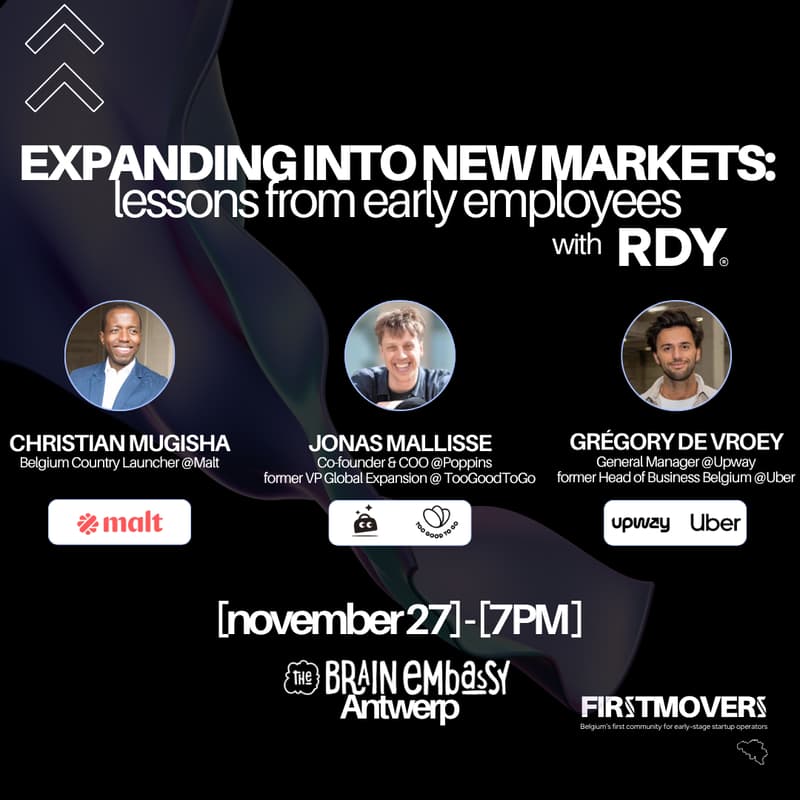 Cover Image for FIRSTMOVERS - Expanding into new markets: lessons from early employees