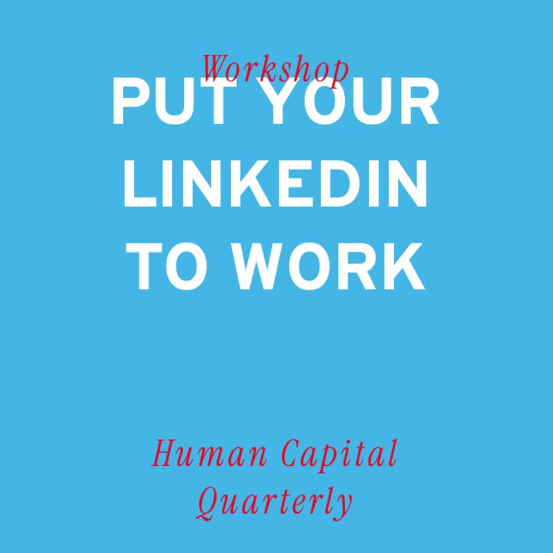Cover Image for Putting Your Profile To Work: LinkedIn Optimization