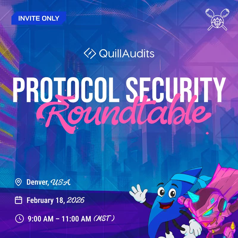 Cover Image for Protocol Security Roundtable - ETHDenver | QuillAudits