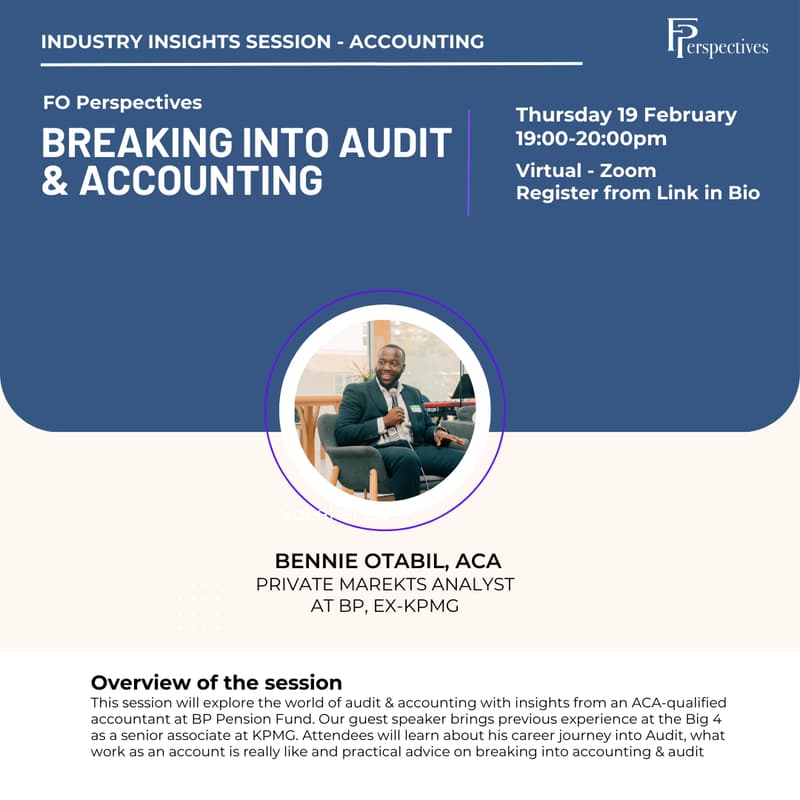 Cover Image for Breaking into Audit & Accounting