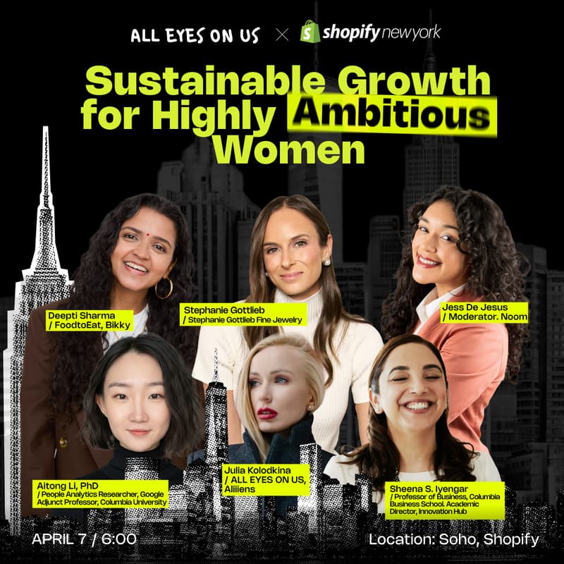 Cover Image for SUSTAINABLE GROWTH FOR HIGHLY AMBITIOUS WOMEN