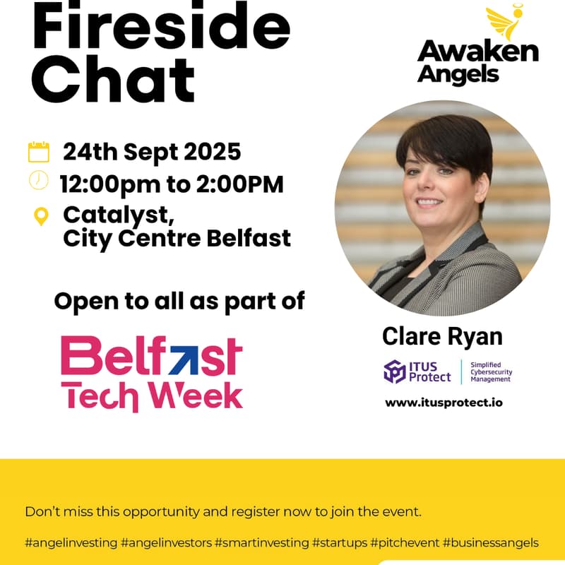 Cover Image for 🔥 Fireside Chat: How Angel Investing is Changing the Position of Irish Women in Tech (part of #BelfastTechWeek)