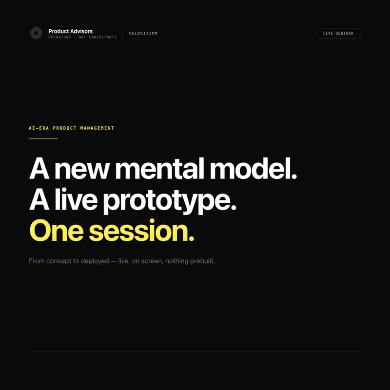 Cover Image for AI-Era Product Management: How to Prototype with AI