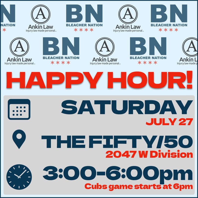 Cover Image for Ankin Law & Bleacher Nation Happy Hour