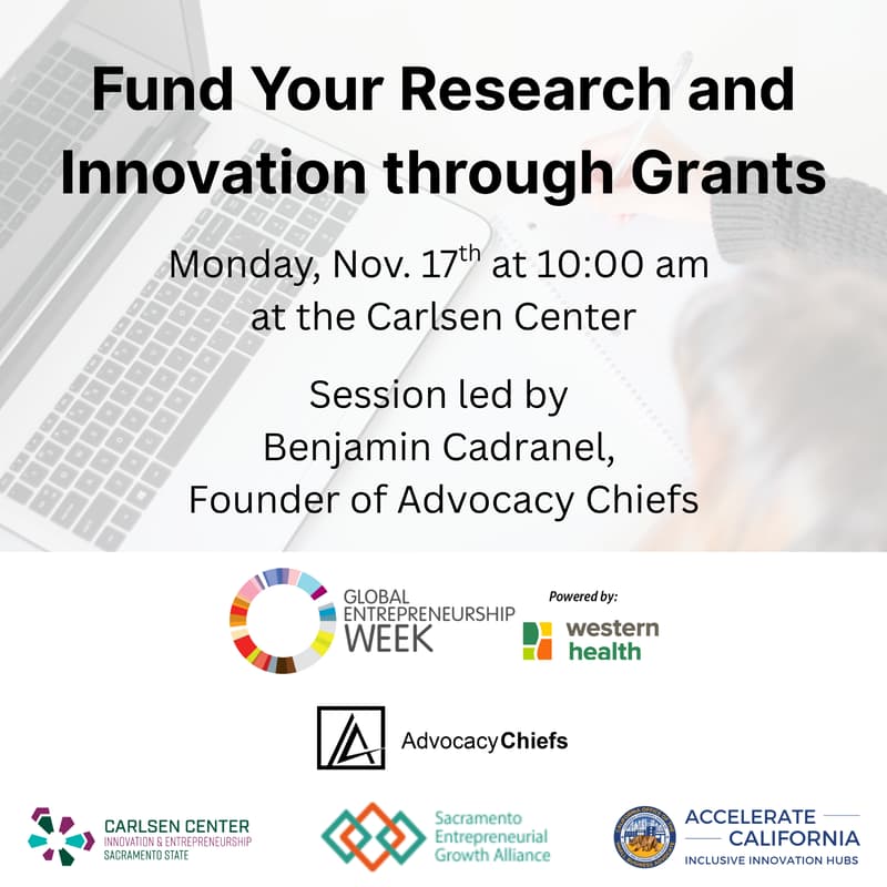 Cover Image for GEW: Fund Your Research & Innovation through Grants