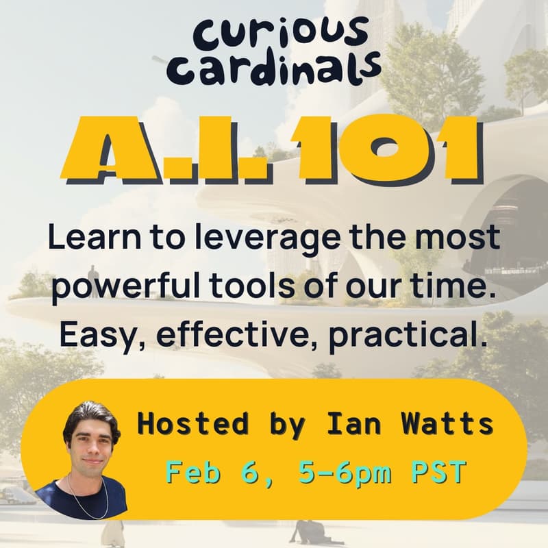 Cover Image for AI 101 Office Hours With Ian