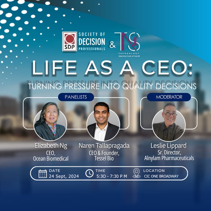 Cover Image for Life as a CEO: Turning Pressure into Quality Decisions
