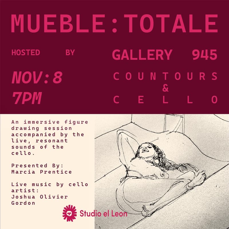 Cover Image for CONTOURS AND CELLO: a figure drawing experience