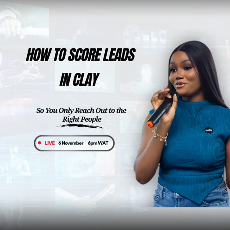 Cover Image for How to Score Leads In Clay, So You Only Reach Out to the Right People