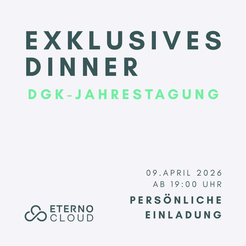 Cover Image for Exklusives Dinner zur DGK-Jahrestagung