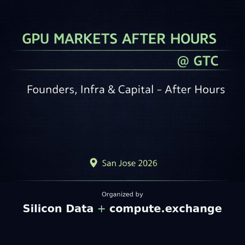 Cover Image for GPU Markets After Hours @ GTC
