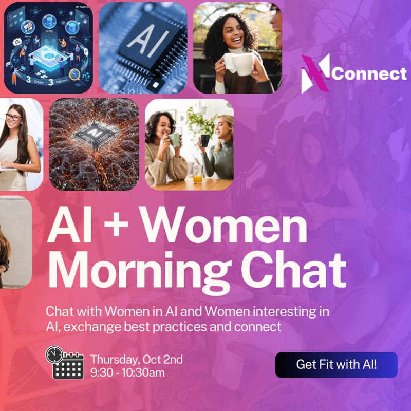 Cover Image for AI + Morning Chat - Curated Women in AI Morning Chat