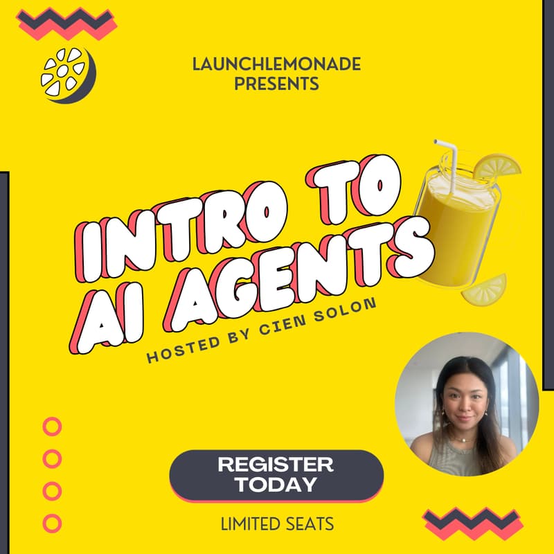 Cover Image for Intro to AI Agents by LaunchLemonade
