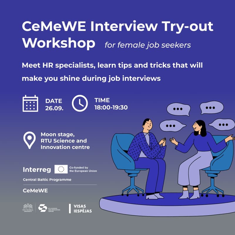Cover Image for CeMeWE Interview Try-out Workshop