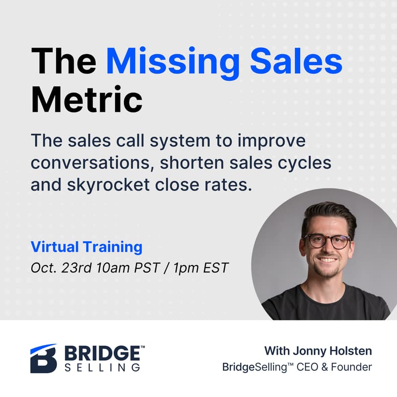 Cover Image for Virtual Training: The Missing Sales Metric