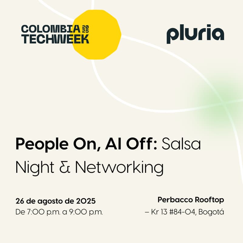Cover Image for People On, AI Off: Salsa Night & Networking by Pluria