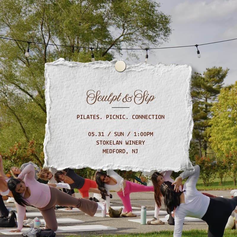 Cover Image for Sculpt & Sip: Pilates in the Vineyards
