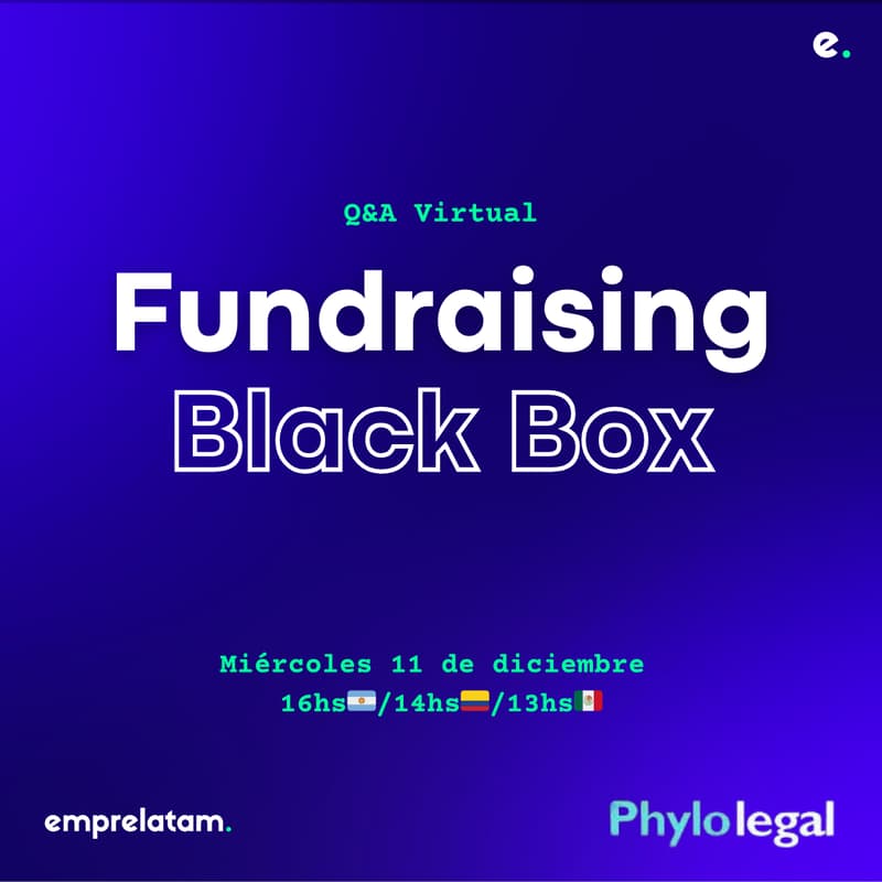 Cover Image for Fundraising Black Box by Phylo Legal y Emprelatam