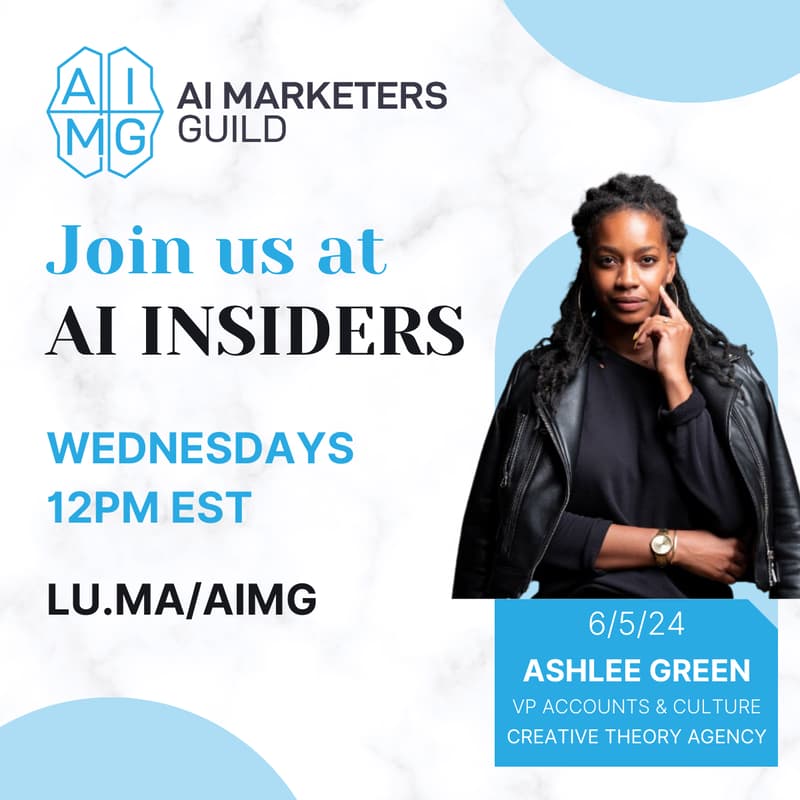 Cover Image for AI Insiders with Ashlee Green, Creative Theory Agency