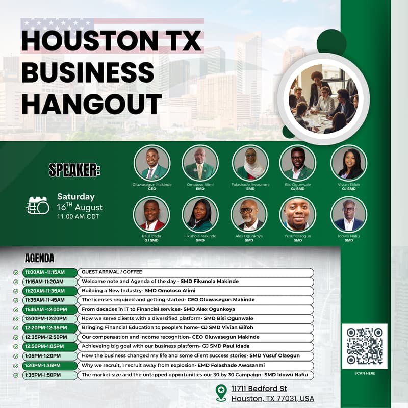 Cover Image for HOUSTON TX BUSINESS ROADSHOW