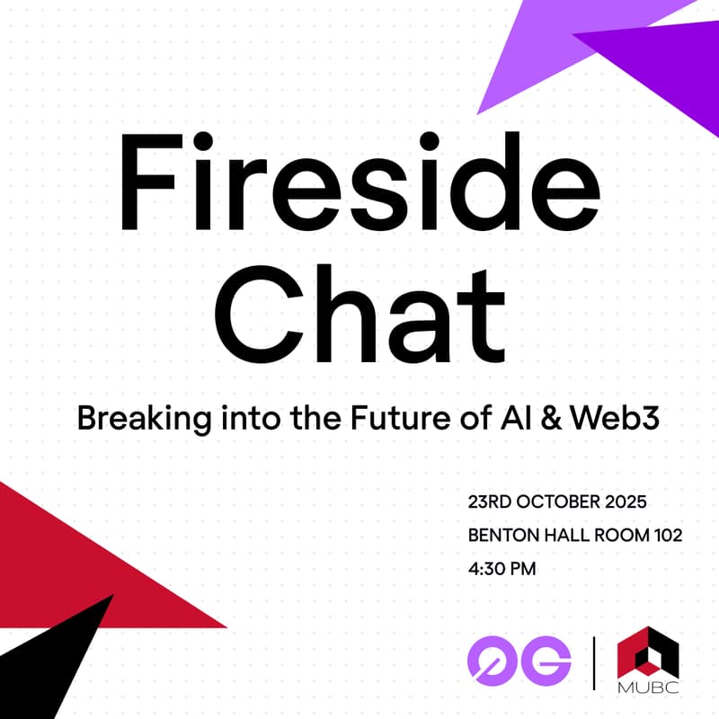 Cover Image for Fireside Chat: Breaking into the Future of AI & Web3