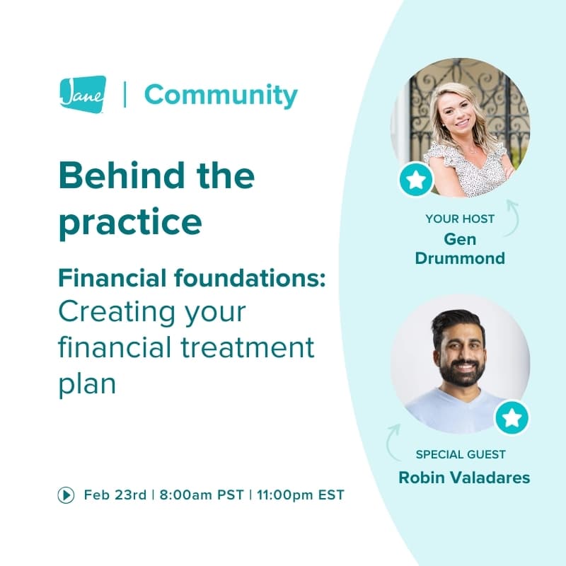 Cover Image for Behind the Practice: Financial foundations: Creating your financial treatment plan