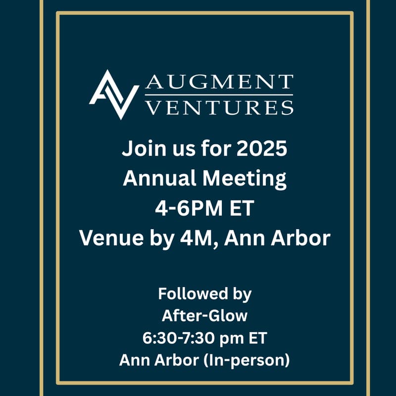 Cover Image for Augment Ventures Annual Day 2025-Ann Arbor