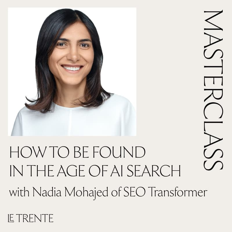 Cover Image for How to stay visible in the age of GEO and AI search - A live Q&A with Nadia Mojahed