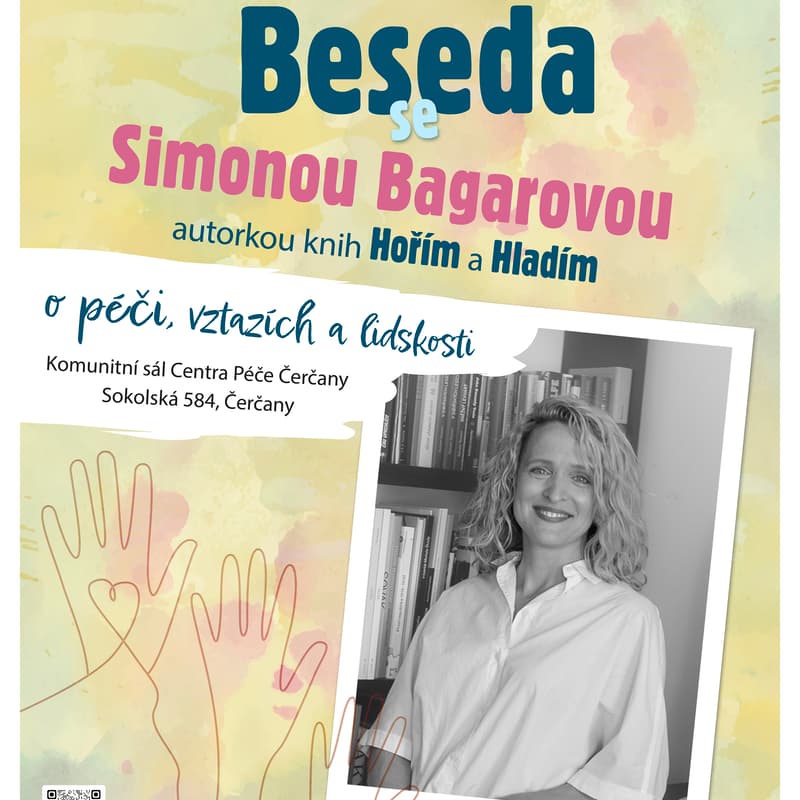 Cover Image for Beseda se Simonou Bagarovou - autorkou knih Hořím a Hladím