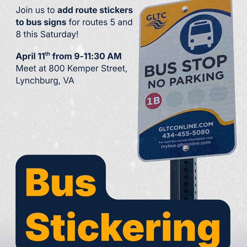 Cover Image for Add stickers to GLTC routes 5 & 8