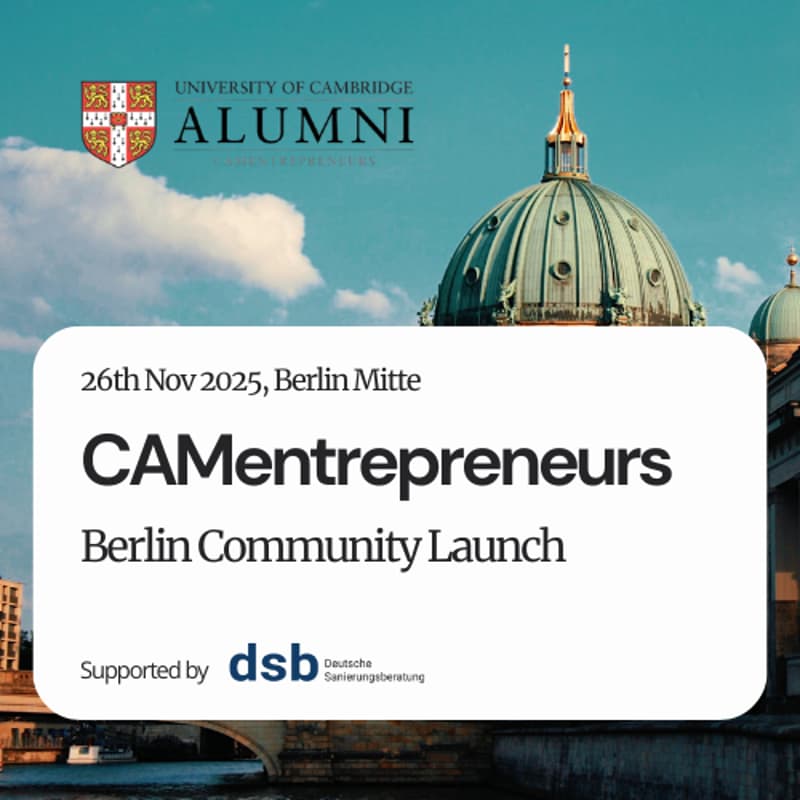 Cover Image for CAMentrepreneurs Berlin Launch