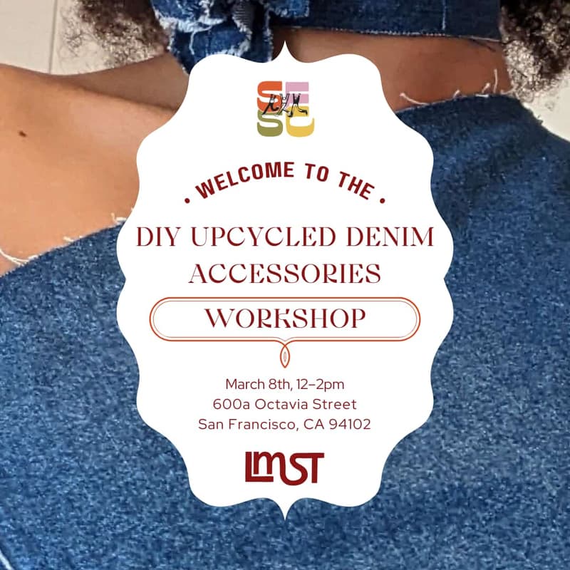 Cover Image for DIY Upcycled Denim Accessories Workshop