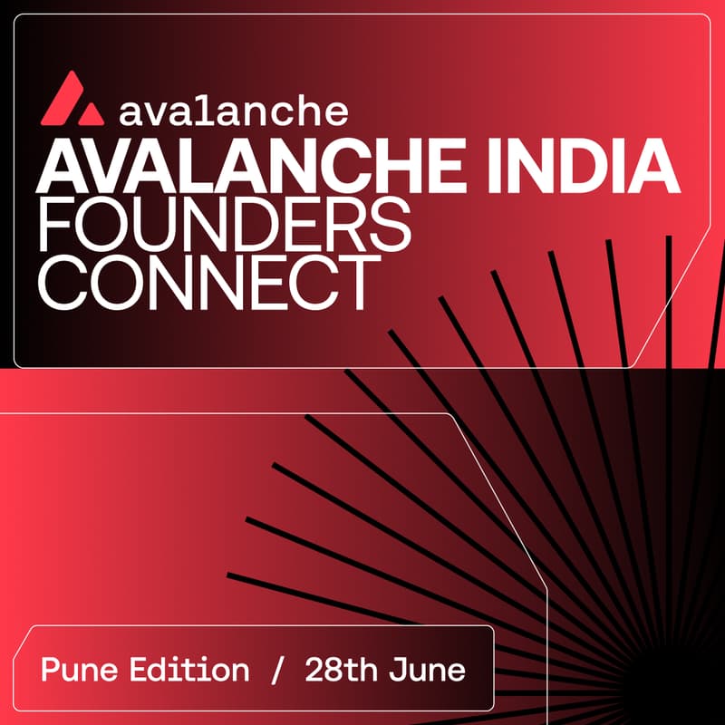 Cover Image for Avalanche India Founder's connect - Pune Edition