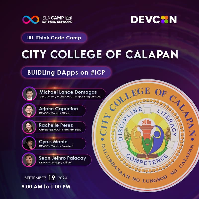 Cover Image for iThink Code Camp: City College of Calapan