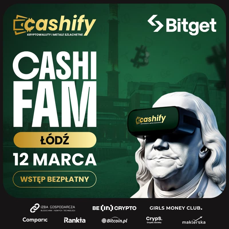 Cover Image for Cashifam x Bitget Łódź 12.03.2026