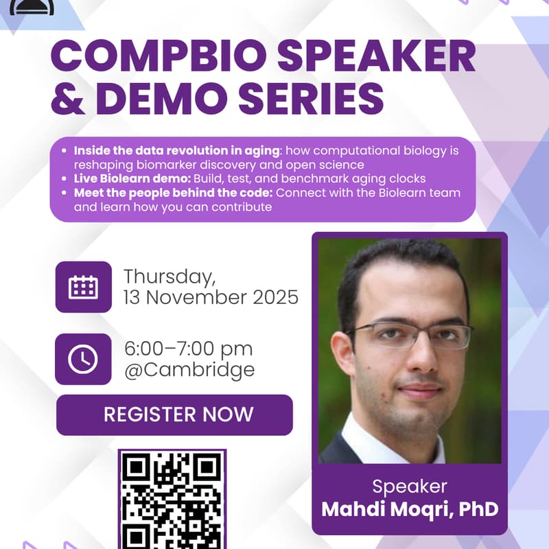 Cover Image for CompBio Demo & Speaker Series