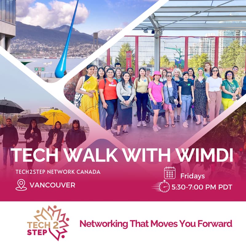 Cover Image for Women in tech : Tech2Step x WIMDI walk
