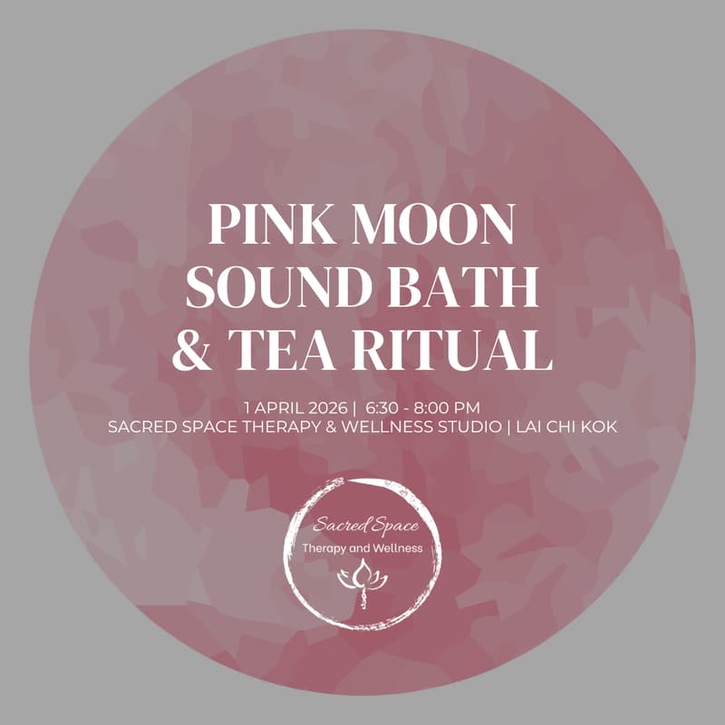 Cover Image for Pink Moon Sound Bath & Tea Ritual