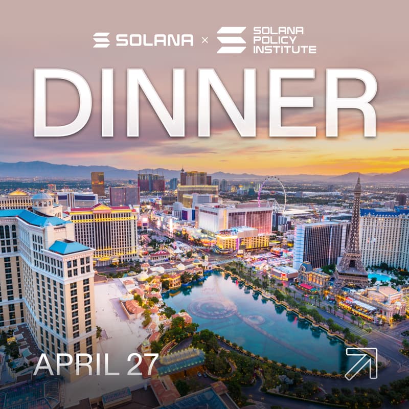 Cover Image for Solana x SPI Dinner (Las Vegas)