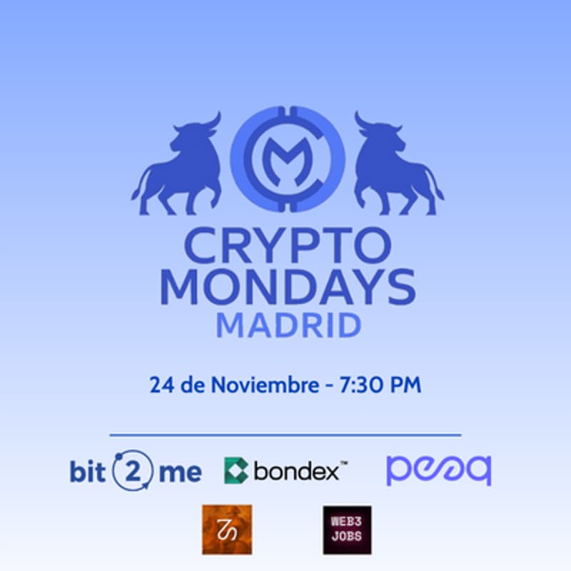 Cover Image for CryptoMondays Madrid - Relaunch & Networking Meetup