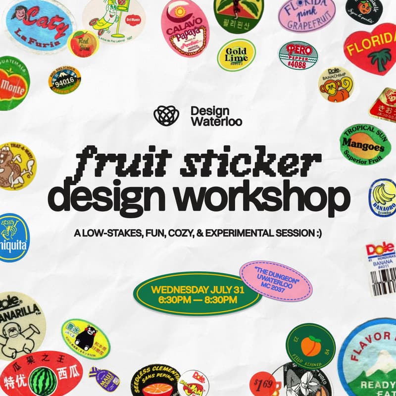 Cover Image for Fruit Sticker Design Workshop @ The Dungeon (MC 2037)
