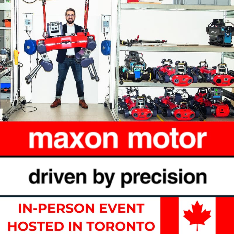 Cover Image for maxon Multi-axis Systems & Robotics Lunch & Learn Seminar (FREE IN-PERSON EVENT IN TORONTO)